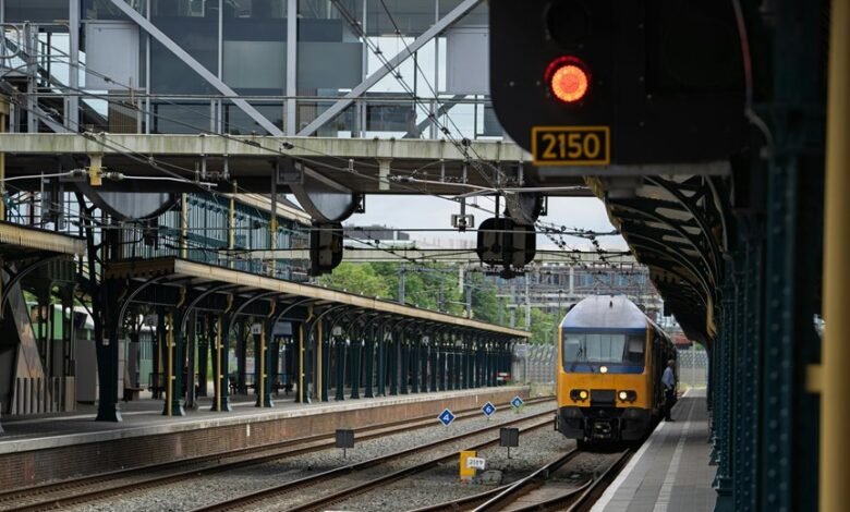 signal station near bridge